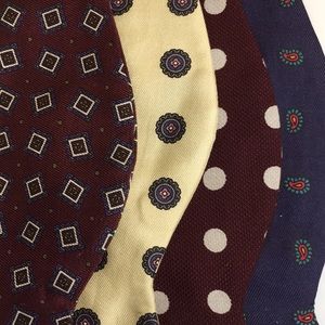Men's Silk Classic Bow Ties - Four Vermont Ties
